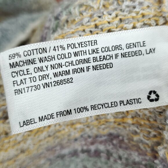 Universal Thread Matching Knit Set XL Top/L Shorts Orange/Blue - Picture 15 of 16